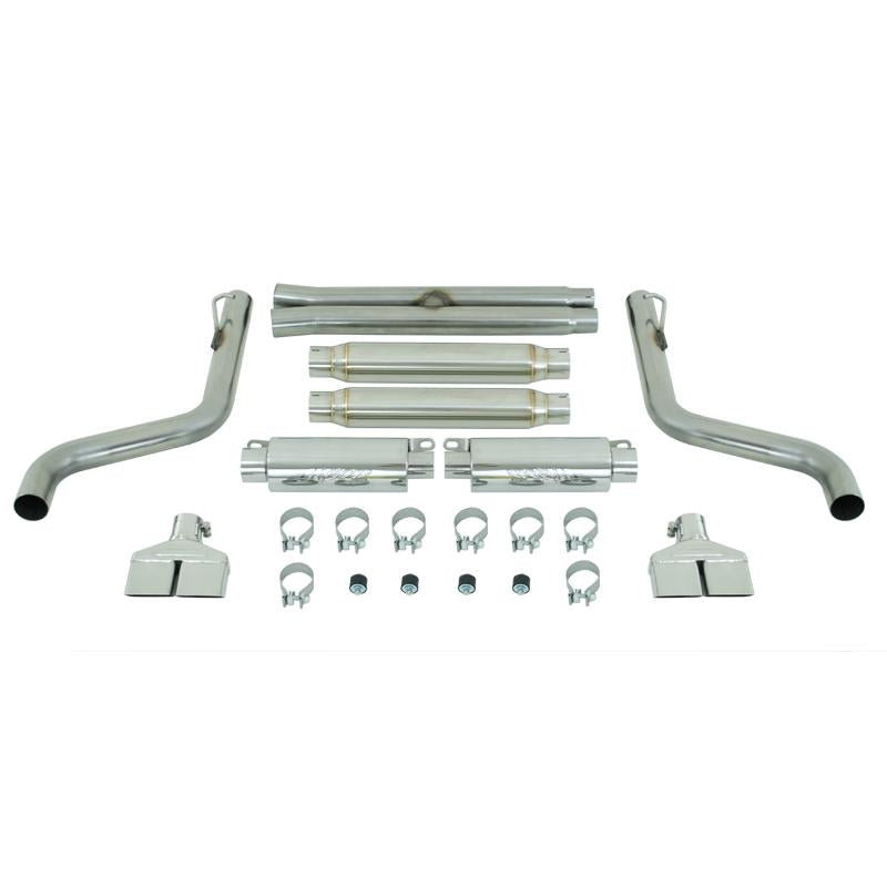 MBRP S7104409 2009 Dodge Challenger RT 5.7L Hemi Cat Back Cool Duals