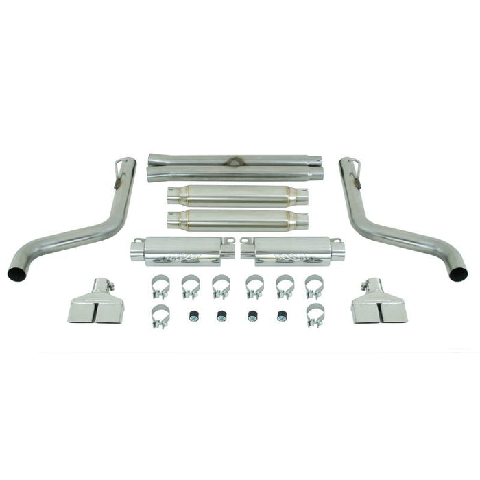 MBRP S7104409 2009 Dodge Challenger RT 5.7L Hemi Cat Back Cool Duals