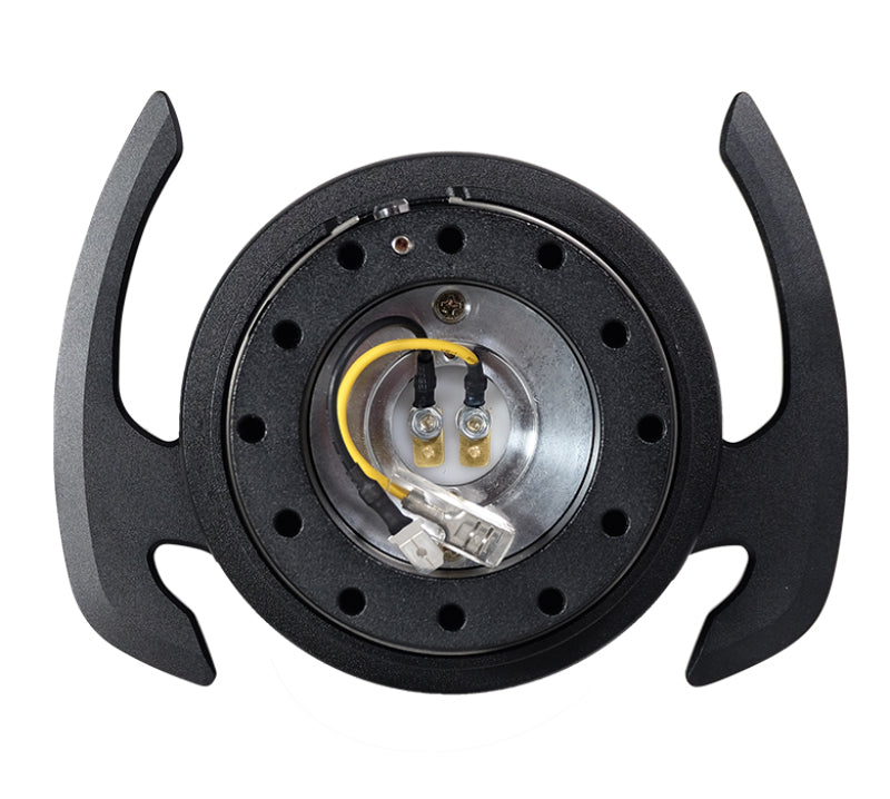 NRG SRK-700BK Quick Release Kit Gen 4.0 - Black Body / Black Ring w/ Handles