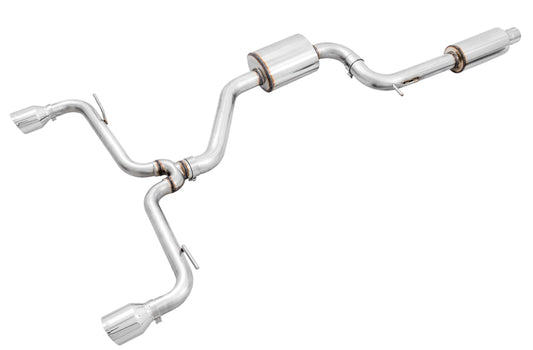 AWE Tuning 3015-32096 Volkswagen GTI MK7.5 2.0T Touring Edition Exhaust w/Chrome Silver Tips 102mm