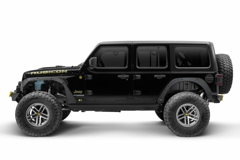 Bushwacker 14096 Trail Armor Fender Delete Kit 18-21 Jeep Wrangler JL 2DR/4DR