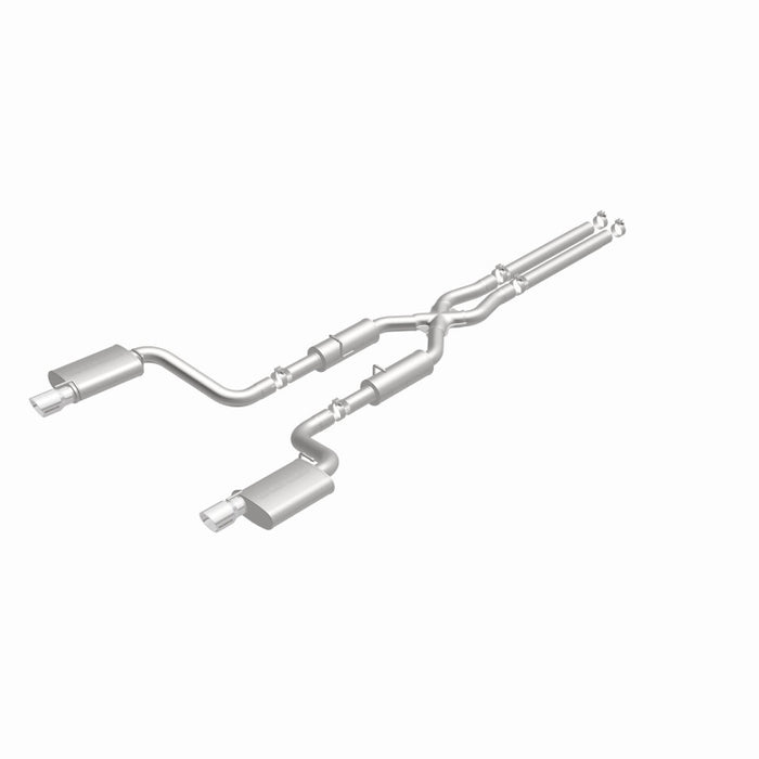 Magnaflow 15494 MagnaFlow 11-12 Dodge Charger SRT-8 Hemi Dual Split Rear Exit Stainless Cat-Back Performance Exhaust