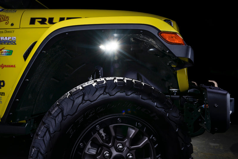 ORACLE Lighting 5895-339 Oracle Underbody RGB+W Wheel Well Rock Light Kit - 4 PCS - ColorSHIFT