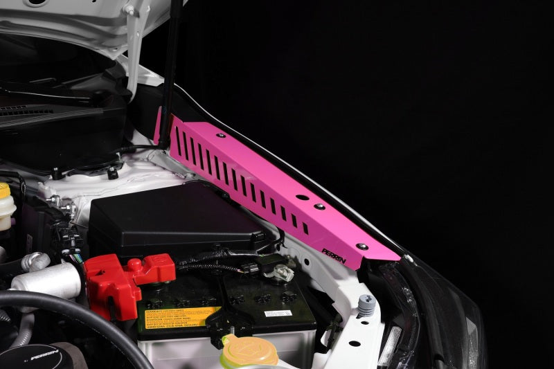 Perrin Performance PSP-ENG-551HP PERRIN 22-25 Subaru WRX Fender Shroud Set - Hyper Pink