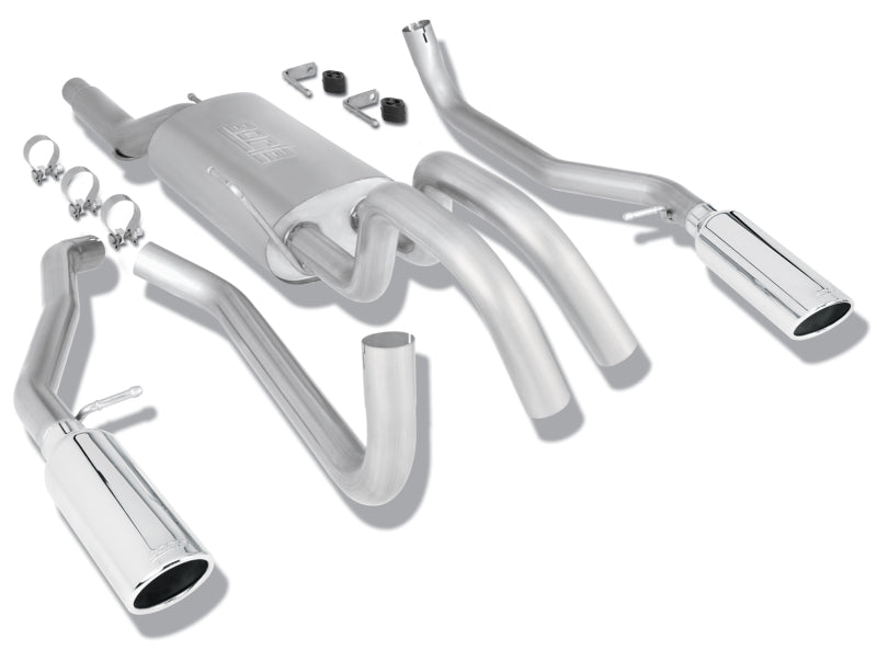 Borla 140291 09 Ford F-150 Stainless Steel Touring Style Catback Exhaust