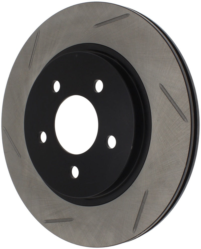 Stoptech 126.61087SR StopTech Power Slot 05-10 Mustang V6/4.0L / GT V8-4.6L Rear Right Slotted Rotor