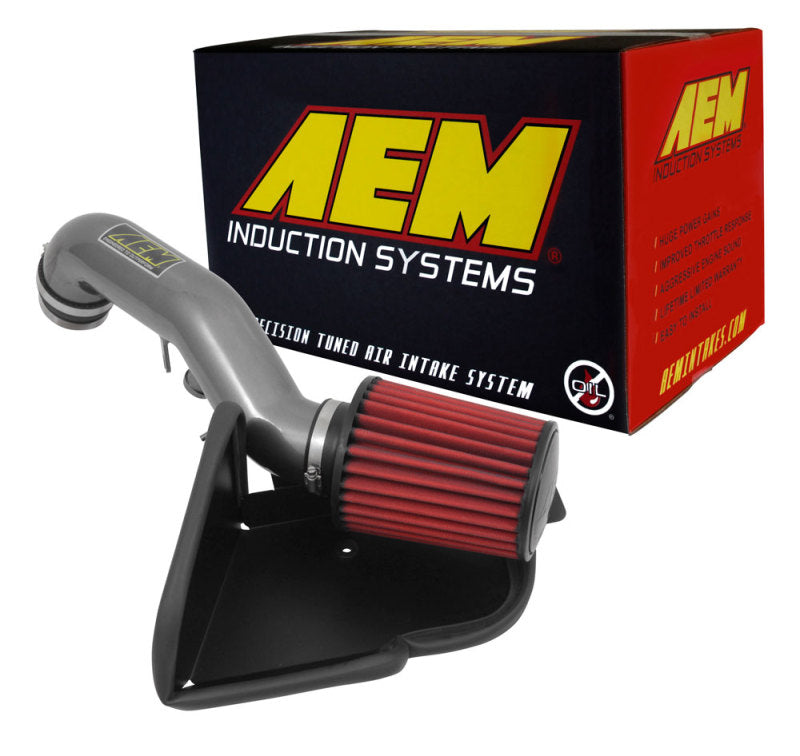 AEM Induction 21-802C Cold 2015-2016 Audi A3 L4-2.0L F/I Silver Cold Air Intake