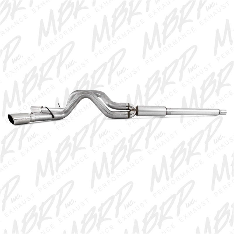 MBRP S5208AL 1999-2004 Ford F-250/350 V-10 Cat Back 4 Dual Split Side