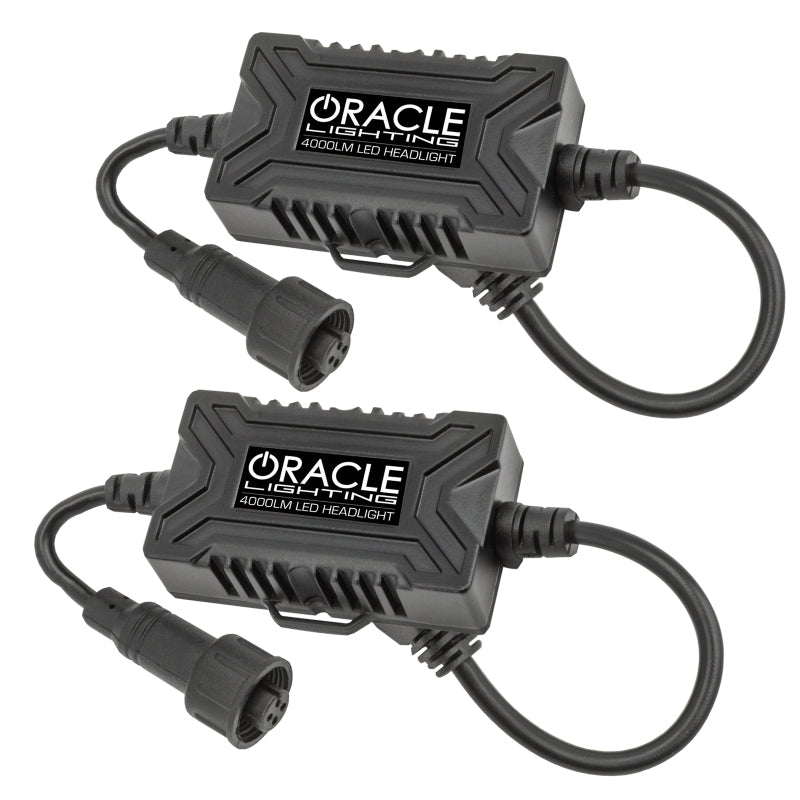 ORACLE Lighting 5241-001 Oracle 9007 4000 Lumen LED Headlight Bulbs (Pair) - 6000K