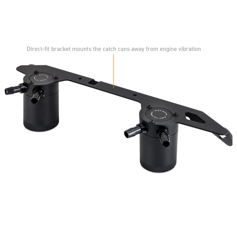 Mishimoto MMBCC-BR27-23S 2023+ Ford Bronco 2.7L Baffled Oil Catch Can System
