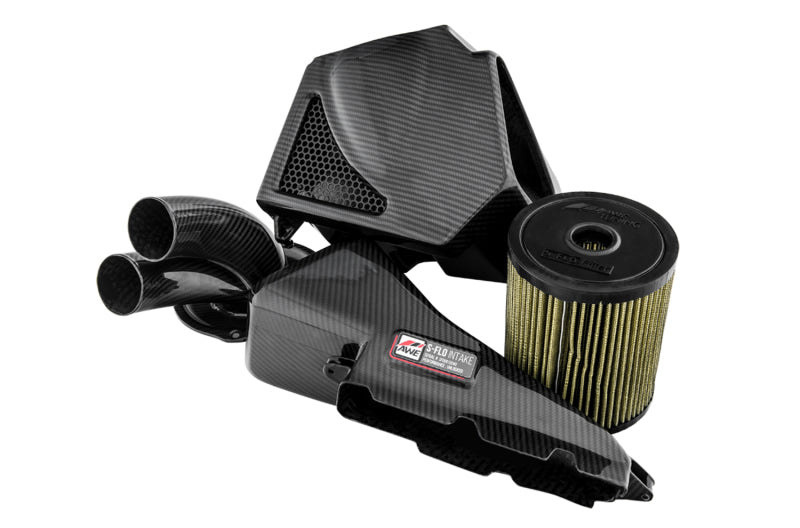 AWE Tuning 2660-15012 Audi C7 RS6 / RS7 4.0T S-FLO Carbon Intake V2