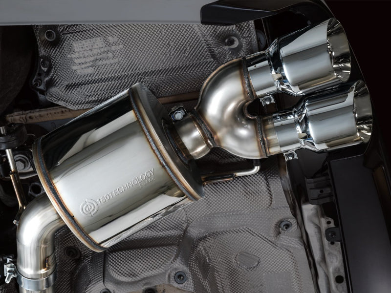 AWE Tuning 3015-42103 19-23 Audi C8 S6/S7 2.9T V6 AWD Touring Edition Exhaust - Chrome Silver Tips