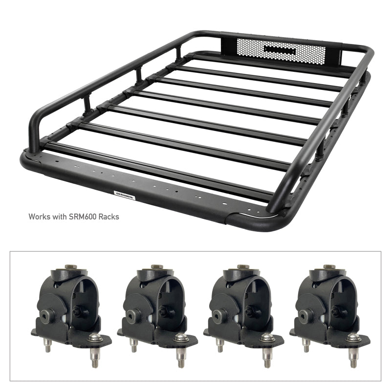 Go Rhino 5910000T Adjustable Multi-Axis Mounting Kit for SRM Rack