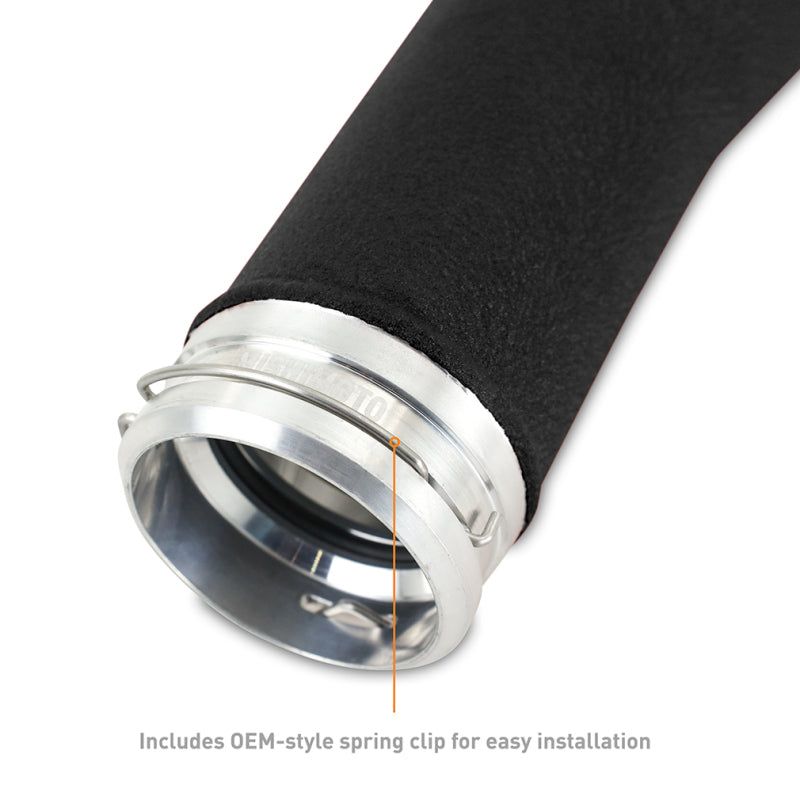 Mishimoto MMICP-WRX-22MWBK 2022+ Subaru WRX Charge Pipe Micro - Wrinkle Black