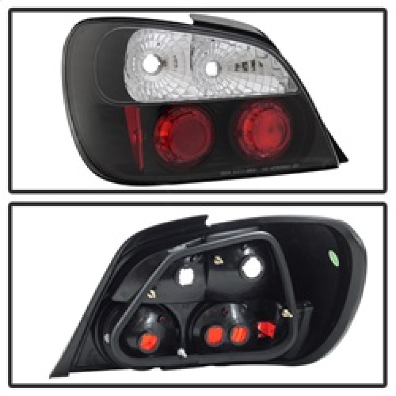 SPYDER 5007193 Spyder Subaru Impreza WRX/Sti 02-03 4Dr (Not Fit Wagon)Euro Style Tail Lights Black ALT-YD-SI01-BK