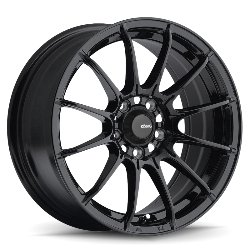 Konig DI57100355 Dial In 15x7 4x100 ET35 Gloss Black
