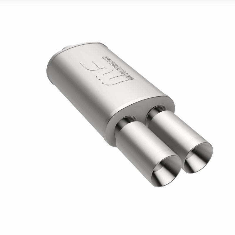 Magnaflow 14816 MagnaFlow Muffler W/Tip Mag SS 14X5X8 2.25/3.