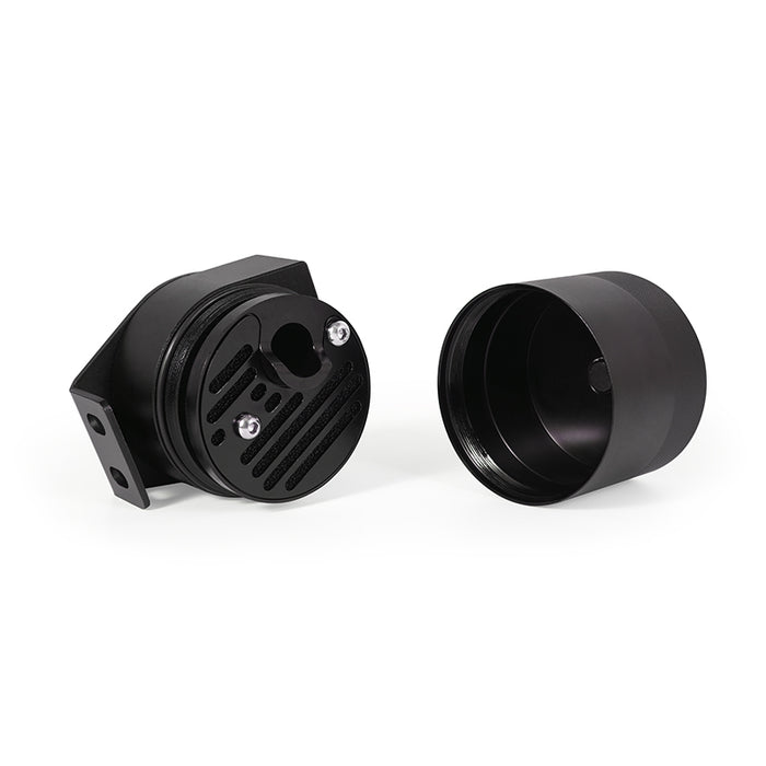 Mishimoto MMBCC-F2D-08BE 2008-2010 Powerstroke Baffled Oil Catch Can Kit