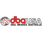 DBA 53919BLKS 11-17 Jeep Grand Cherokee Trackhawk (6.2L V8) 5000 Series Slotted Front Brake Rotor w/Black Hat