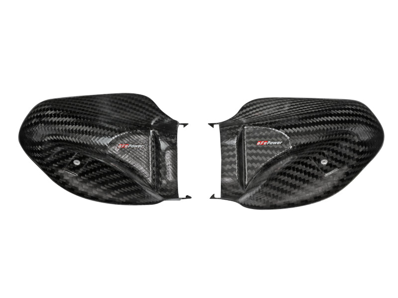 aFe 58-10005SC Momentum Black Series Carbon Fiber Dynamic Air Scoop - BMW M5 (F90) 18-19
