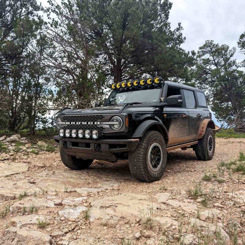 KC HiLiTES 91341 21+ Ford Bronco 39in. Gravity LED Pro6 Light Bar Kit Front Bumper
