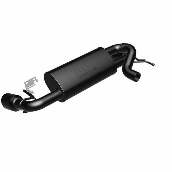 Magnaflow 19558 MagnaFlow 2021 Ford Bronco Street Series Axle-Back Exhaust w/ Dual Split Rear Style Exit- Black Tips