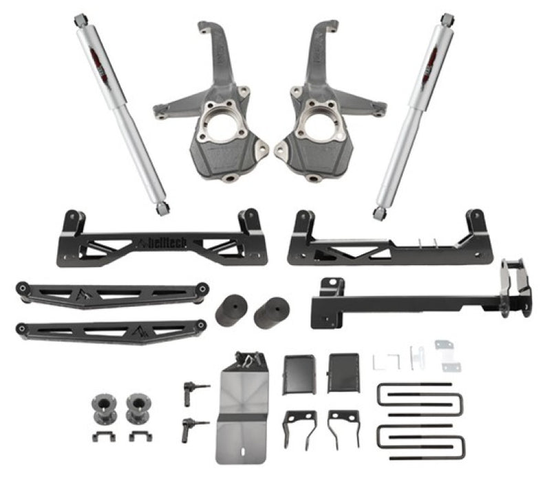 Belltech 150210BK 19-20 Chevrolet Silverado / GMC Sierra 1500 4WD 6in Suspension Lift Kit w/ Shocks