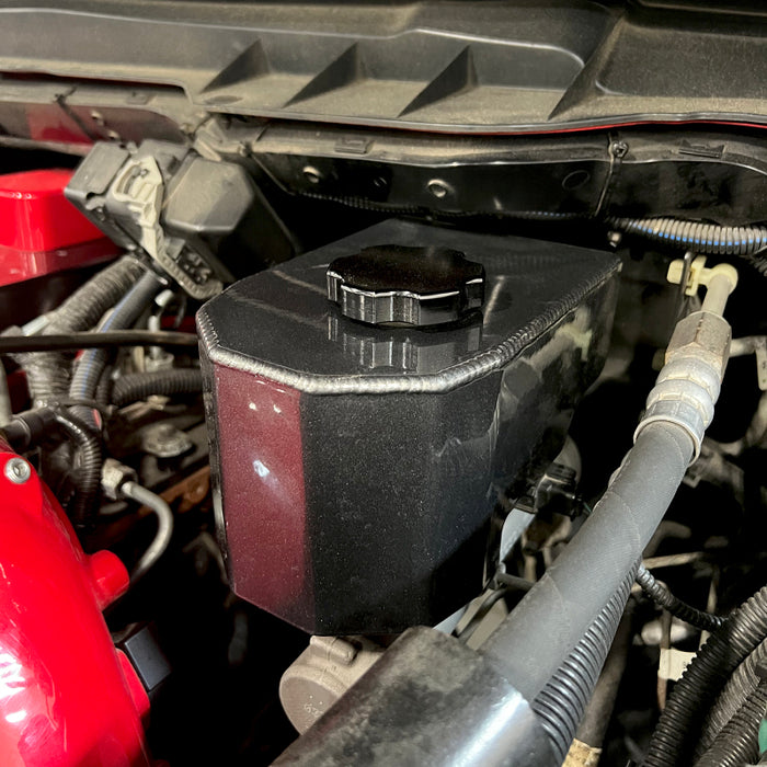 Wehrli WCF100209-BR 06-23 Cummins 5.9L/6.7L Brake Master Cylinder Reservoir Cover - Bengal Red