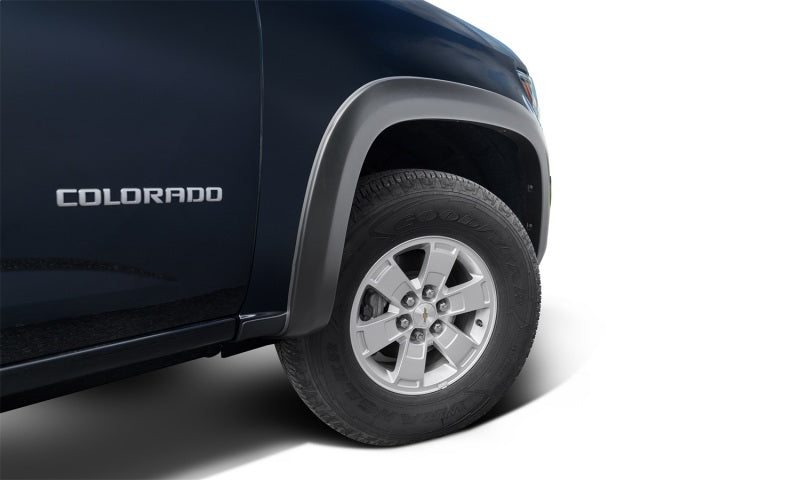 Bushwacker 40143-02 15-19 Chevy Colorado (Excl. ZR2) OE Style Fender Flares 2pc Front - Black