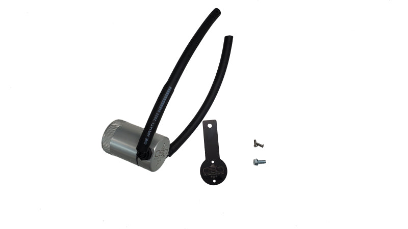 J&L 3120P-C 19-25 Nissan Altima 2.5L Oil Separator 3.0 Passenger Side - Clear Anodized