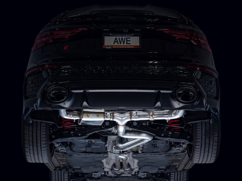 AWE Tuning 3025-31389 Audi 22-23 8Y RS3 Cat-Back SwitchPath Exhaust (No Tips)