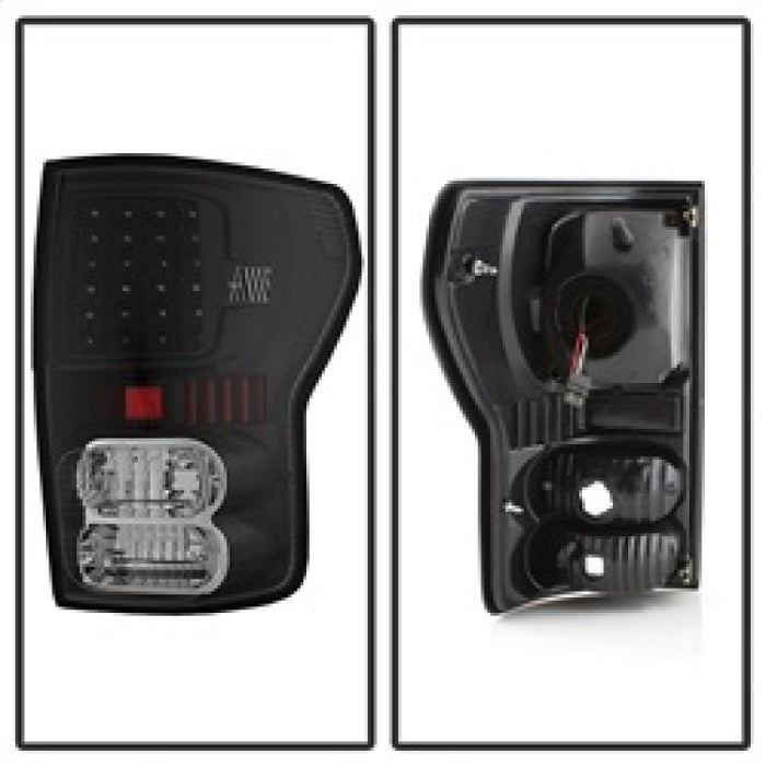 SPYDER 5013200 xTune Toyota Tundra 07-13 LED Tail Lights Black ALT-ON-TTU07-LED-BK