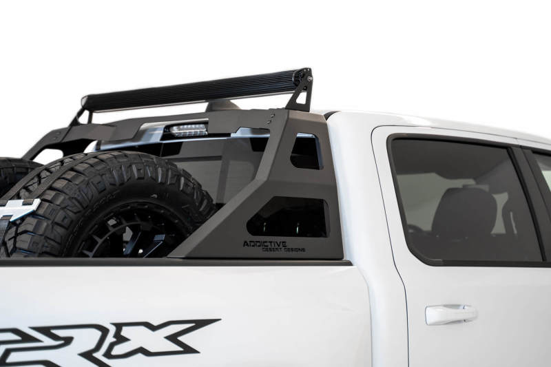 Addictive Desert Designs C6215521101NA 2021 Dodge RAM 1500 TRX Stealth Fighter Chase Rack - Hammer Black