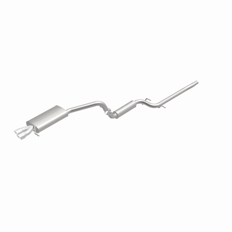 Magnaflow 15486 MagnaFlow Performance Cat-Back Exhaust System Dual Straight Drive Side Rear Exit 11-14 VW Jetta 2.0L