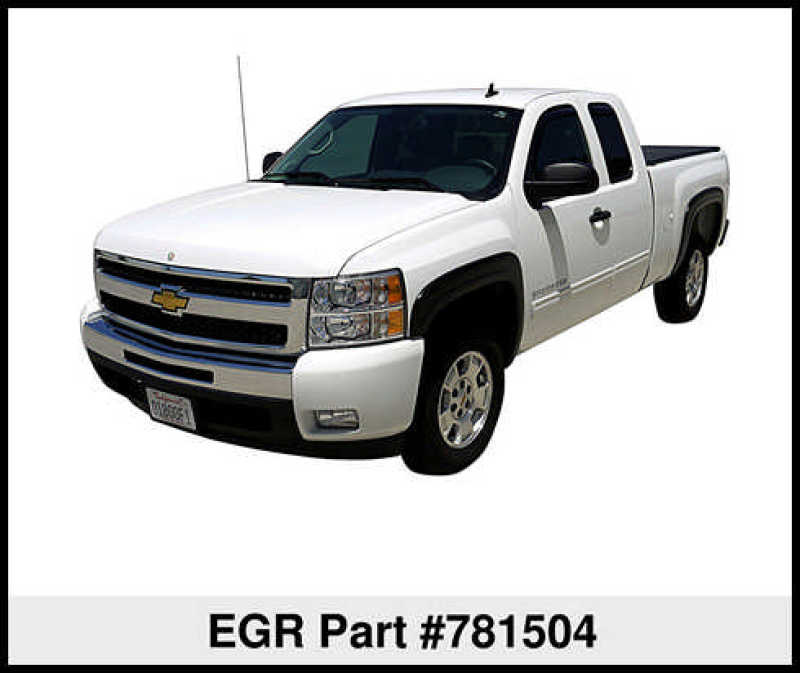 EGR 781504 07-13 Chev Silverado 6-8ft Bed OEM Look Fender Flares - Set (781504)