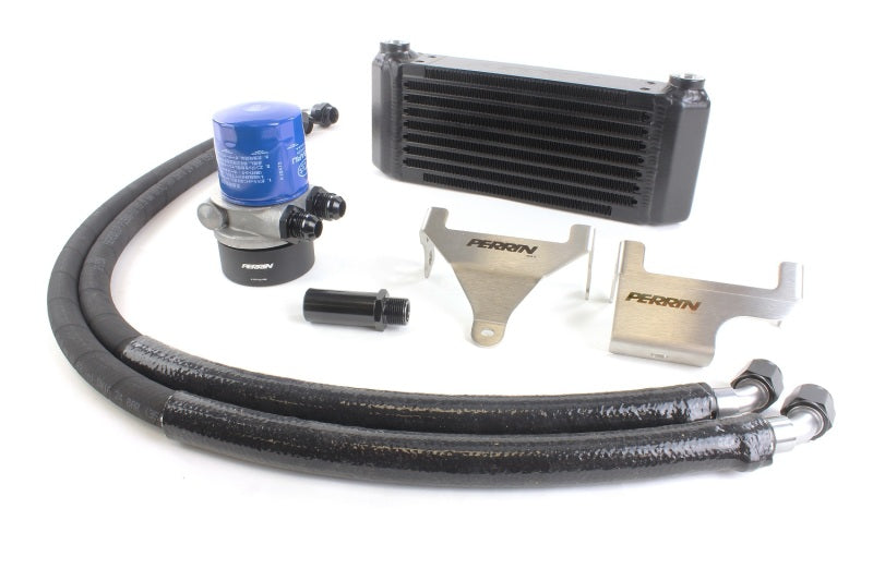 Perrin Performance PSP-OIL-110 PERRIN 04-21 Subaru STI / 02-14 WRX Engine Oil Cooler Kit