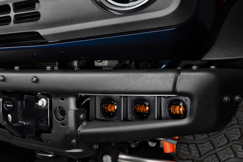 ORACLE Lighting 5890-005 Oracle High 21-22 Ford Bronco Triple LED Fog Light kit for Steel Bumper SEE WARRANTY