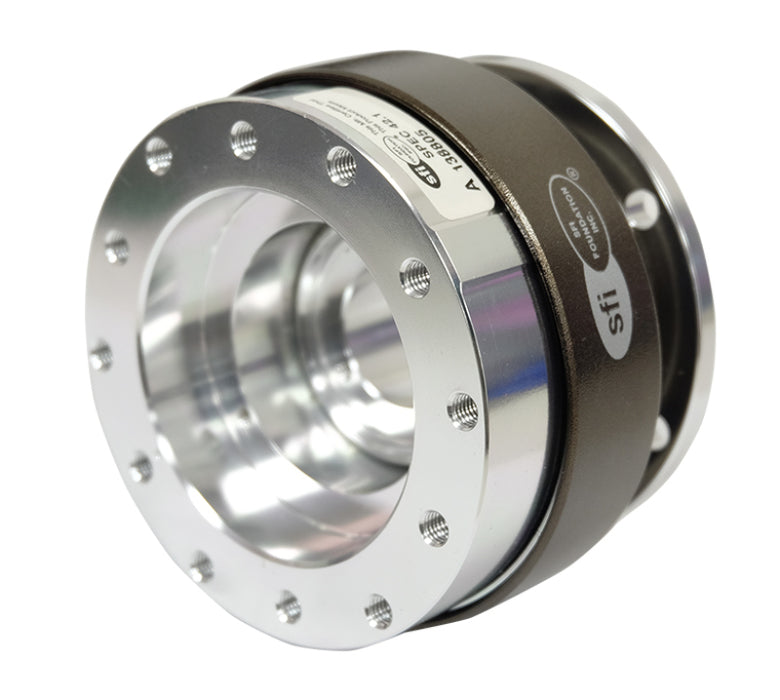NRG SRK-200-1SL Quick Release Gen 2.0 - Silver Body / Chrome Ring SFI Spec 42.1