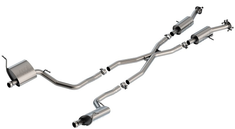 Borla 140836 14-20 Jeep Grand Cherokee High Altitude/Summit 3.6L V6 2/4WD 2.25in S-Type Cat-back