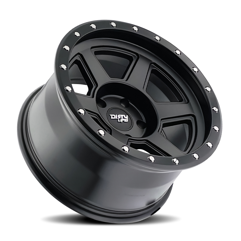 Dirty Life 9315-7983MB12 9315 Compound 17x9 / 6x139.7 BP / -12mm Offset / 106mm Hub Matte Black Wheel