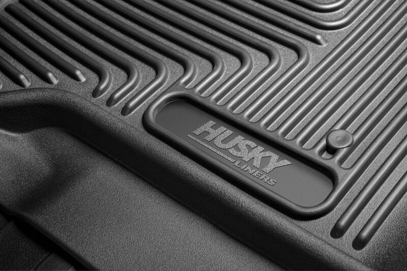 Husky Liners 53468 21-23 Ford F-150 CC SC X-Act Contour Front & Second Row Seat Floor Liners - Black