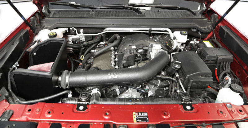 K&N Engineering 63-3104 K&N 17-18 Chevrolet Colorado V6-3.6L F/I AirCharger Performance Intake