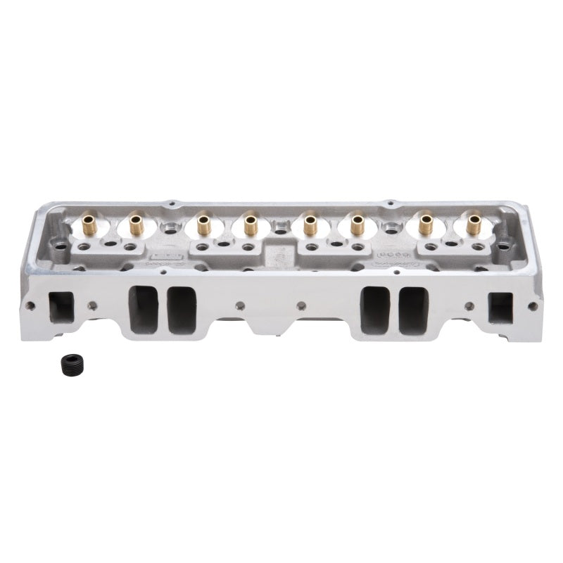 Edelbrock EDE60887 SBC NHRA Legal Cylinder Head 64cc S/P Bare