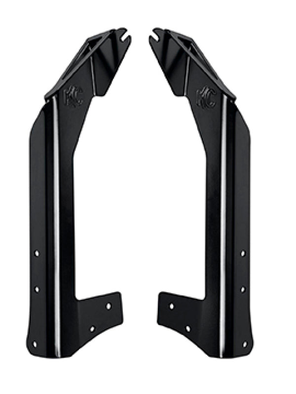 KC HiLiTES 7419 Jeep JK 50in. Overhead Xross Bar Light Mount (Bar Only/Req. Mount Brackets) - Black