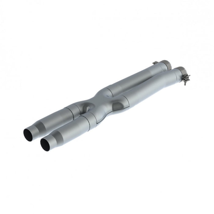 MBRP S7215409 16-19 Ford Mustang GT350 3in Resonator Delete X-Pipe - T409