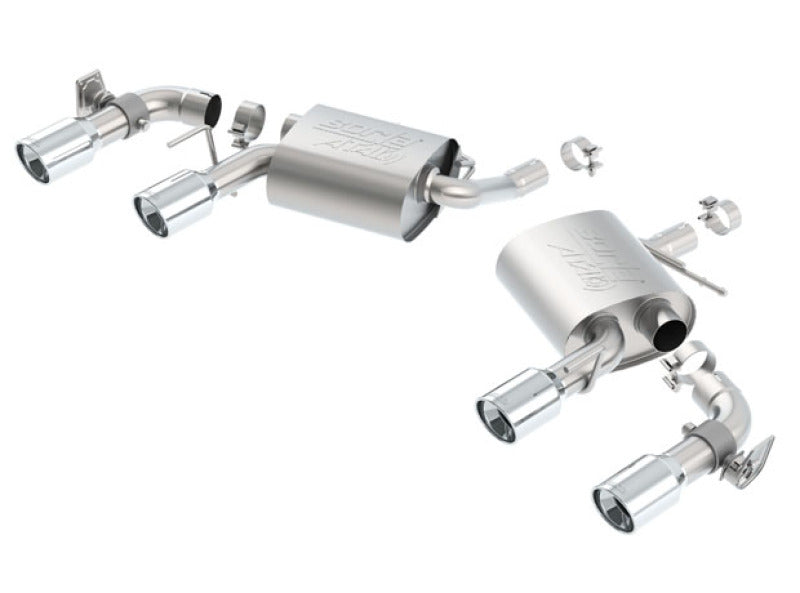 Borla 11931 2016 Chevy Camaro V6 AT/MT ATAK Rear Section Exhaust w/ Dual Mode Valves