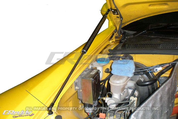 GReddy 18550101 00-09 Honda S200 AP1/AP2 Engine Hood Lifter Kit (Designed for OEM weight hoods.)