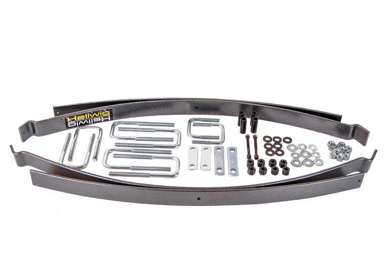 Hellwig 1905 04-21 Nissan Titan 2/4WD 2 Leaf Pro Series Helper Spring - Up To 2500lb Level Load Capacity