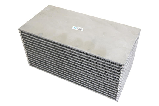 CSF 8085 Water/Air Bar & Plate Intercooler Core - 12in L x 6in H x 6in W