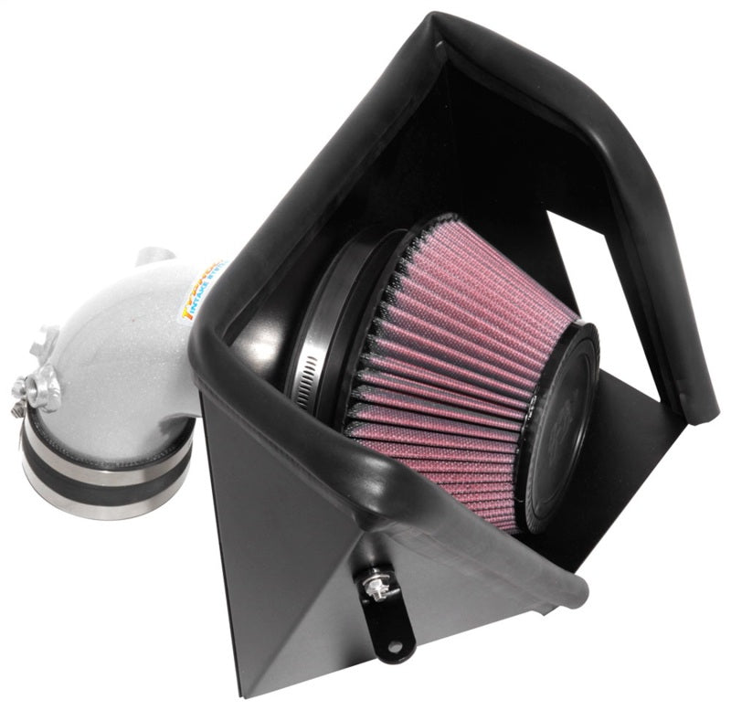 K&N Engineering 69-5320TS K&N 2018 Kia Stinger L4-2.0L F/I Silver Typhoon Short RAM Intake